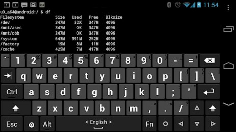 Hackers Keyboard - классическая клавиатура | Android