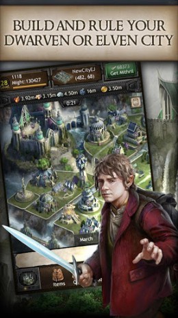 The Hobbit: Kingdoms - война хоббитов | Android