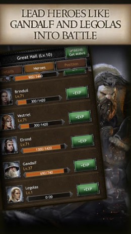 The Hobbit: Kingdoms - война хоббитов | Android