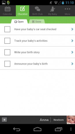 My Baby Today - помощник молодым родителям | Android