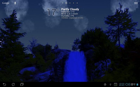 True Weather Waterfalls - обои "водопады" | Android