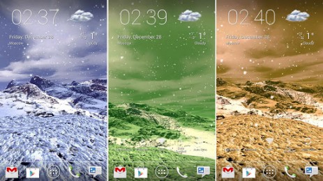 Winter Lands 3D Live Wallpaper - обои "Зимний мир" | Android