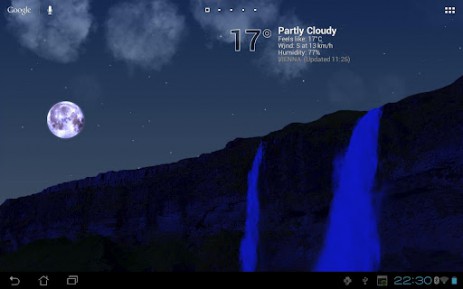 True Weather Waterfalls - обои "водопады" | Android