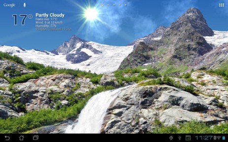 True Weather Waterfalls - обои "водопады" | Android