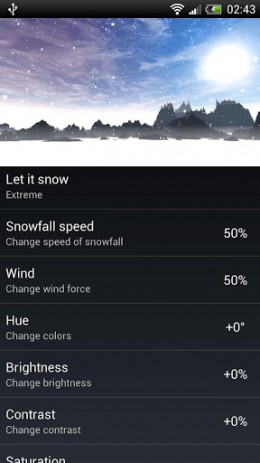Winter Lands 3D Live Wallpaper - обои "Зимний мир" | Android