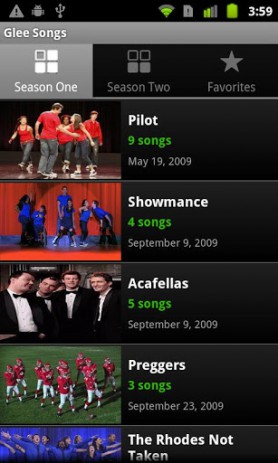 Glee Songs | Android