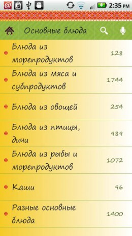 Пан Галушка - кулинарная книга | Android