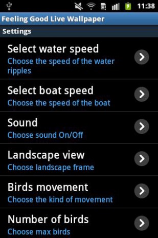 Feeling Good Blue Lake LW | Android
