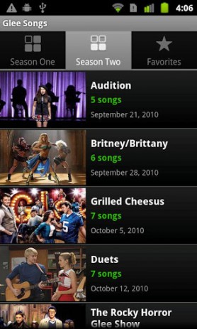 Glee Songs | Android