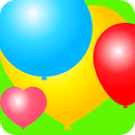 Colorful Balloons for kids - icon