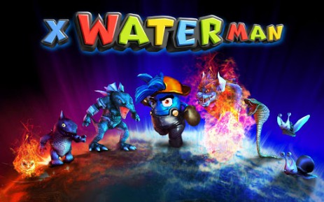3D X WaterMan - водный человек | Android