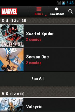 Marvel Comics | Android