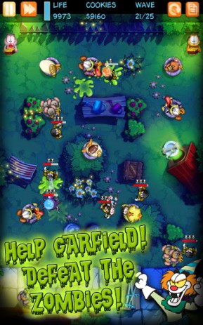 Garfield Zombie Defense | Android