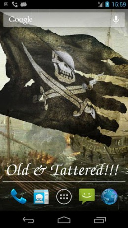 Pirate Flag - обои "пиратский флаг" | Android