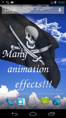 Pirate Flag - обои "пиратский флаг" | Android