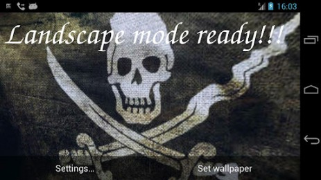 Pirate Flag - обои "пиратский флаг" | Android