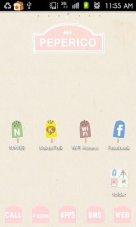 Pepe-icecream go launcher | Android