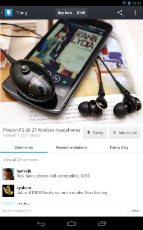 Fancy | Android