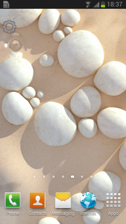 Galaxy S5 Sea Pebbles | Android