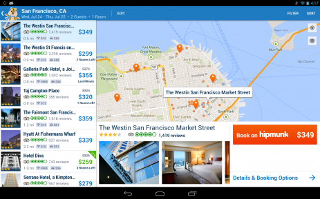 Hipmunk Flights & Hotels | Android