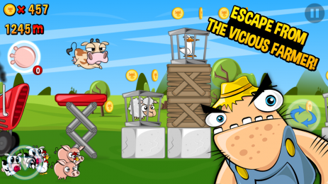 Беги Корова Беги (Run Cow Run) | Android