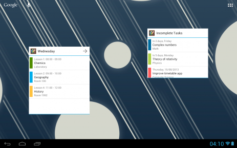 Timetable | Android