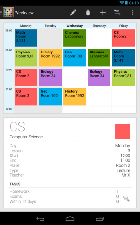 Timetable | Android