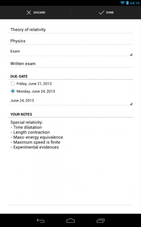 Timetable | Android
