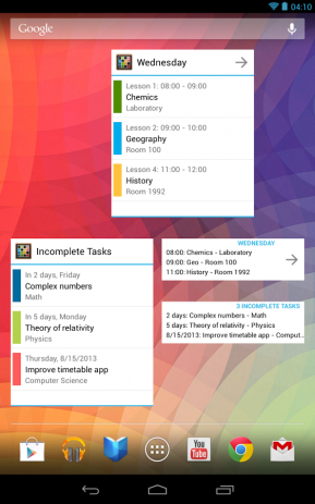 Timetable | Android