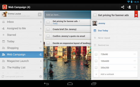 Wunderlist - To-do & Task List | Android