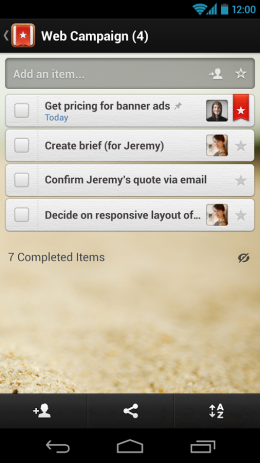 Wunderlist - To-do & Task List | Android