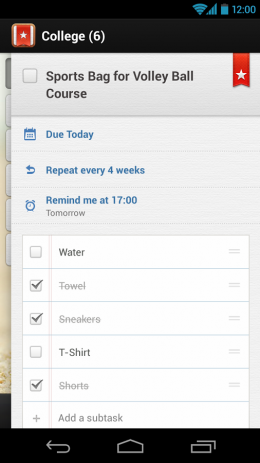 Wunderlist - To-do & Task List | Android