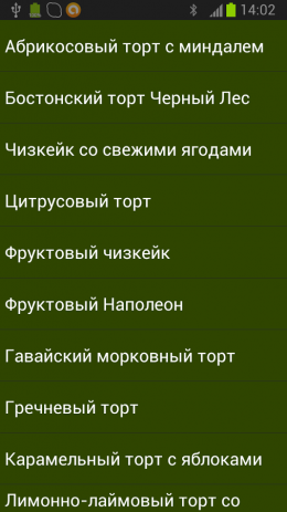 Торты. Лучшие рецепты. | Android