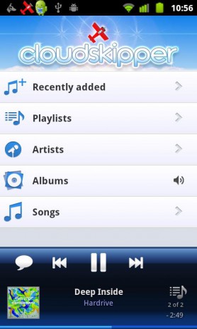 Cloudskipper Music Player | Android