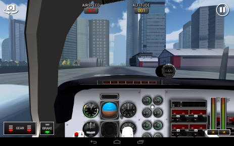 Flight Sim BeachCraft City | Android
