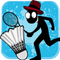 Stickman Badminton - icon