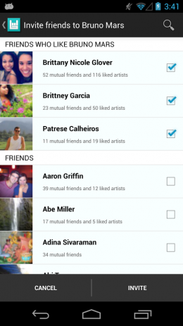 Bandsintown Concerts | Android