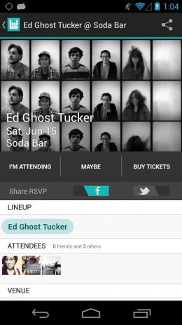 Bandsintown Concerts | Android