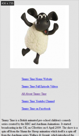 Timmy Time Cartoon Fan App | Android