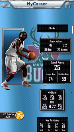 MyNBA2K14 баскетбол мирового уровня | Android