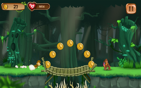 Банановый остров. Обезьяна Бегущий Игры Бегалки | Android