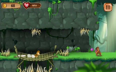 Банановый остров. Обезьяна Бегущий Игры Бегалки | Android