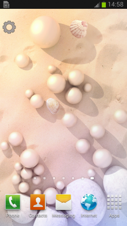 Galaxy S5 Aqua Pearls | Android