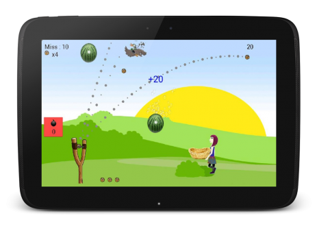 Shoot Girl's Fruits : Gulel | Android