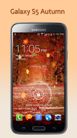 Galaxy S5 Autumn LWP | Android
