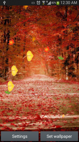 Galaxy S5 Autumn LWP | Android