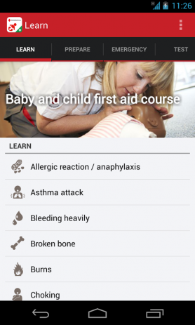 Baby and Child First Aid | Android