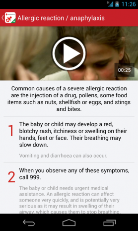 Baby and Child First Aid | Android