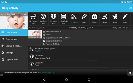 Baby Daybook - daily tracker | Android