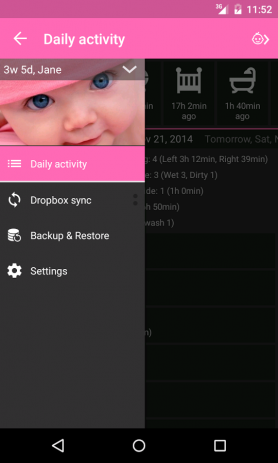 Baby Daybook - daily tracker | Android